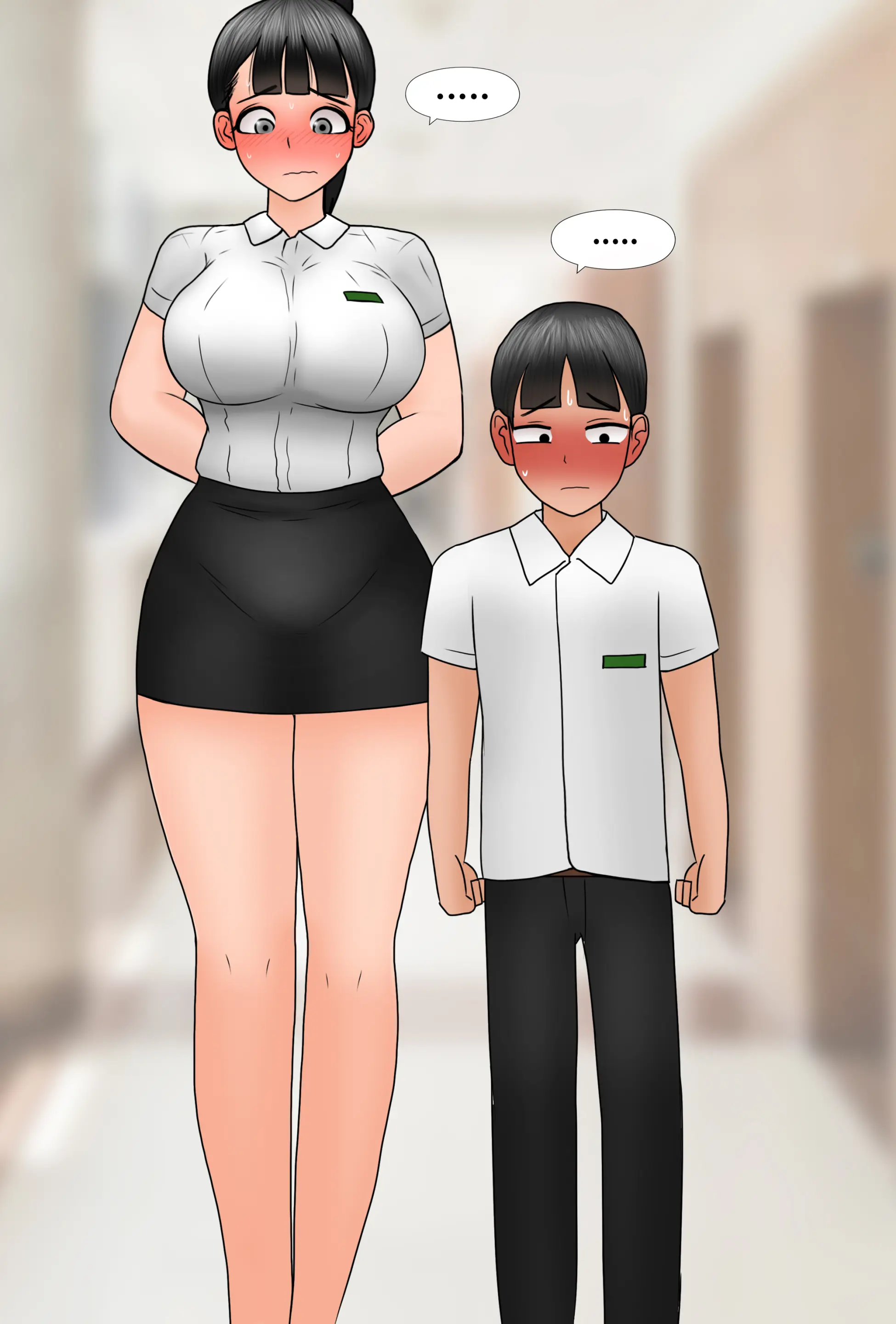 커진 여친 Girlfriend Has Grown Up